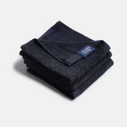 Jockey T301 Men's Cotton Terry Ultrasoft and Durable Solid Face Towel (Pack of 3)_Navy_Free Size image 1