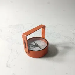 Professional Surveying Compass – Precision Geological & Navigation Compass with Clinometer, Metal Casing, and Sighting Mirror – Field Engineering & Outdoor Navigation Tool image 1