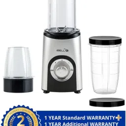 iBELL NUTRICORE 3Q Blender Mixer Grinder – 600W Smoothie Maker with 3 Modes, 24,000 RPM, 100% Copper Motor, Stainless Steel Blades & 3 Multi-Purpose Jars (Silver) image 1