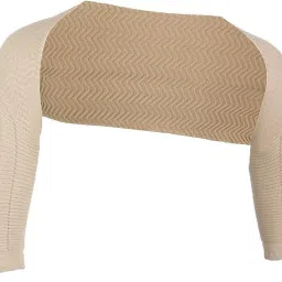 atorse Shoulder Arm Control Shaper Short Sleeve Slimmer Shapewear Armwear L Beige image 2