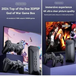 SOFT TECH WORLD Retro M33 Game Stick Console 2.4G Dual Wireless Gamepad Video game handheld 64 GB image 2