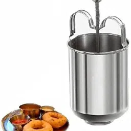 Dhyani Stainless Steel MEDUVADA Maker for Perfectly Shaped & Crispy Medu Vada, Hygienic Without Any Hassle. image 2