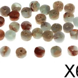 fabloft FABLOFT® 6xNatural Stone Loose Bead Spacer Jewelry Charm for DIY Jewelry Findings Craft image 1