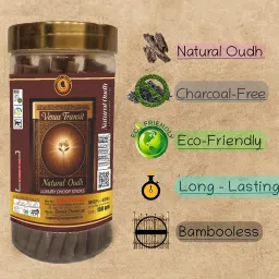 Multani Mitti (Fuller’s Earth) and Natural Oudh Bambooless Incense Dhoop Sticks image 3