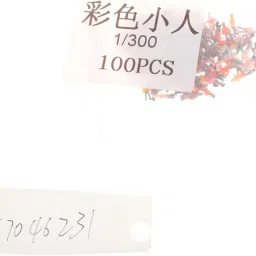 UJEAVETTE® 100Pcs Painted People Figures Miniatures for Train Railway Layout 1:300 image 5