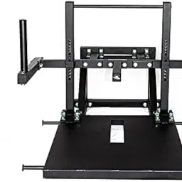 PREMOO Fitness Belt Squat Machine – Home Gym Squat Rack for Leg Training | No Shoulder or Spine Strain | Belt Included | Heavy Duty, Compact Design image 2