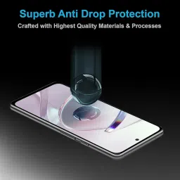 Mobilebies® Premium Tempered Glass Screen Protector Guard For iQOO Z10X 5G (6.72 Inch, Pack of 2) | Edge to Edge Coverage With Easy to installation kit image 3