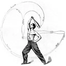 Black Mugdar Indian Club | Clubbell Exercise Equipment (12, Kilograms) image 2