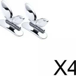 4xToilet Seat Lifter 2X Toilet Seat Cover Holder for Different Toilet Surfaces Argent | 2 Toilet Seat Lifters(4 Pack) image 1