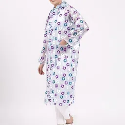 rainbow RAINCOATS Women's Raincoats Fabrics | Garima Print (Z) with 100% Waterproof Protection image 2