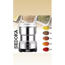 GHOBA Mixer Grinder 7464 - Powerful Kitchen Appliance for Smoothies, Spices, Chutneys, Grinding & Blending Needs, Durable Motor, India Compatible image 1