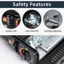 Portable Camping Stove With CarryIng Case | 2 IN Portable Camping Stove | Gas Powerd Single Burn Stove For Outdoor, Camping, Hiking, Traking By Shree Kashtbhanjan Creation image 5