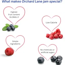 Orchard Lane Healthy Orange Marmalade Jam | Orange Jam Filled with Fresh Valencia Oranges- for healthy families- kids, breakfast, gym goers, only 10 calories per serving- Non Fattening jam | without chemicals, preservatives or artificial sugars- 120 gm Glass bottle | guarantee in case of breakage image 4