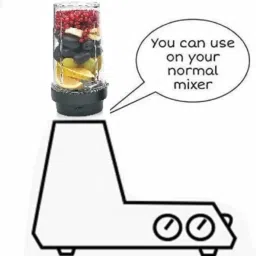 Stainless Steel Mixer Grinder Jar with Chutney Jar,Multipropase Jar, Set of 2 (500ml,2000ml) image 5