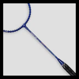 HUNDRED Aluminium Powertek 200 Badminton Racket with Full Cover (95G, Navy) image 4