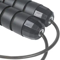 Fintess Ropeless Jump Rope Cordless Skipping Rope Home Gym Black-Sporting Goods-Fitness Running & Yoga-Fitness Equipment & Gear-Jump Ropes-1 Set Skipping Ropes image 5