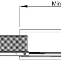 Rely-on || Kitchen Cabinet Width 8 Inches Bottle Pull Out Unit BPO with Soft Close || Grey Coated Finished (250 mm) image 2