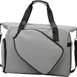 MERISHOPP Pickleball Racket Bag Portable Multipurpose Professional Lightweight Handbag Gray|Sporting Goods|Tennis & Racquet Sports|Tennis|Bags image 4