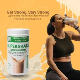 Herbal Power Supershake | 500g Pack | Vanilla Flavour image 3