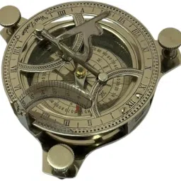 Sundial Compass for Hiking and Camping, 3 Inches, Nautical Pocket Maritime Navigation Tool image 3