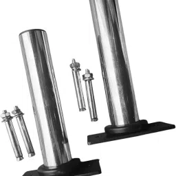 JAZZY PEARLS® 2 Pieces Wall Mounted Weight Plate Holder Heavy Duty Saving Space Attachment-Sporting Goods-Fitness Running & Yoga-Strength Training-Weight Storage image 3