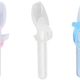 The Cheeky Kidzz Baby Pressure Nasal Syringe Nose Suction With Medicine Spoon Feeder For Babies (PATTERN 16, LARGE) image 4