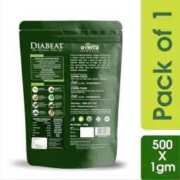 Diabeat Plus Diabetic Friendly Herbal Cane Sugar-Free From Chemical Artificial Sweeteners Without Side Effects,Gluten Free Low Glycemic Index Zipper Lock Pouch (1.5 Kg (500 gm*3) image 2