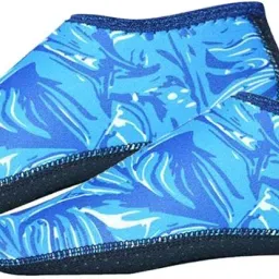 bnf BNF® Soft Water Shoes Stretchy Socks Yoga Swim Shoe Dive Sock Camo Blue L-Sporting Goods-Water Sports-Fins, Footwear & Gloves-Water Shoes-Men-1 Pair Water Shoes image 4