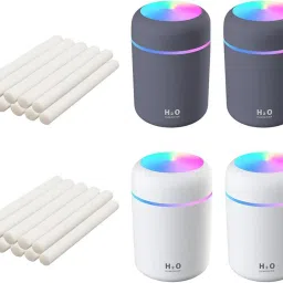 JAZZY PEARLS® Portable USB Cool Mist Humidifier Aroma Essential Oil Diffuser for Home image 2