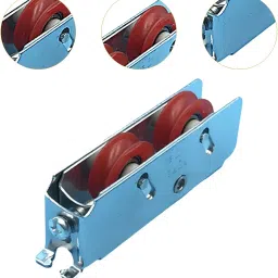 Sliding Door Roller Sliding Door Bottom Wheels for Glass Door Balcony Closet 8mm Wide image 4