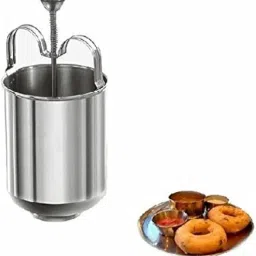 Dhyani Stainless Steel MEDUVADA Maker for Perfectly Shaped & Crispy Medu Vada, Hygienic Without Any Hassle. image 3