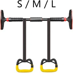 Pull up Bar for Doorway Heavy Duty Gymnastic Bar with Hanging Rings for Kids 65cm to 100cm-Sporting Goods-Team Sports-Gymnastics-Equipment-1 Pull Up Bar 2 Gymnastics Rings image 1