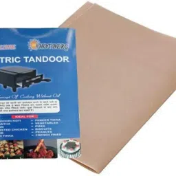 HOTLIFE Big XXL Size (16 * 11 * 7 Inches) HL-054 Regulator System Electric tandoor with Magic Cloth, Pizza Cutter, Hand Gloves, Recipe Book, 4 Skewers, 4 Shocked Proof Rubber Legs Black image 1