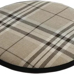 2xNon-Slip Cotton Office Home Chair Cushion Dining Chair Seat Pad Round 33cm image 2