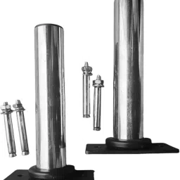 JAZZY PEARLS® 2 Pieces Wall Mounted Weight Plate Holder Heavy Duty Saving Space Attachment-Sporting Goods-Fitness Running & Yoga-Strength Training-Weight Storage image 4