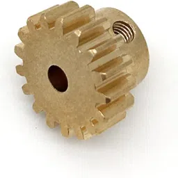 Merishopp 4pcs Brass Motor Gears 17T Golden Pinion Cogs for WLtoys 12428 12423 12628|Toys & Hobbies | Radio Control & Control Line | RC Model Vehicle Parts & Accs | Body Parts & Interior image 3