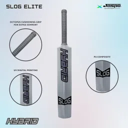 Jaspo Slog Elite Full Size Plastic Bat – Lightweight & Durable Tennis Cricket Plastic Kit (Bat Only) image 4
