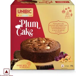 Unibic Premium Cake | Finest Plum Cake | Premium Plum Cake 330Gms image 3