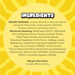 VEEBA Wok Tok Instant Cup Noodles Manchurian | Made with no palm oil| no maida | no added MSG, Vegetarian, 92.5 gram image 2