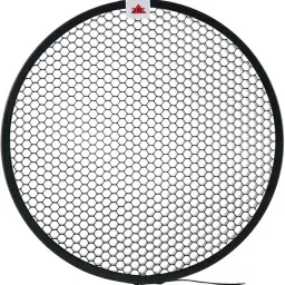 ZOOMELLA 6.69"/ 17cm Standard Reflector Diffuser with Honeycomb Grid for Strobe Light 50 Degree image 5