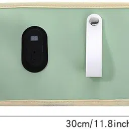 Portable Bottle Warmer Milk Breast Milk Bottle Heater for Business Trip Home Green image 1