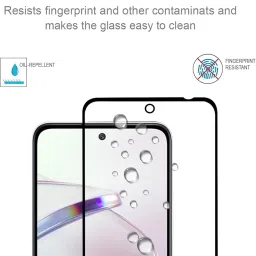 Mobilebies® Premium Tempered Glass Screen Protector Guard For iQOO Z10X 5G (6.72 Inch, Pack of 2) | Edge to Edge Coverage With Easy to installation kit image 1