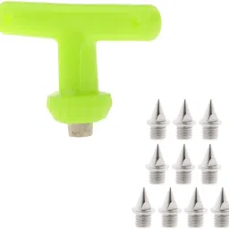 HEAVENGLOW 10pcs Steel Replacement Track and Country Spikes with T Handle-Sporting Goods-Outdoor Sports-Track & Field-1 Piece Spikes 10 Pieces Track Spikes image 1