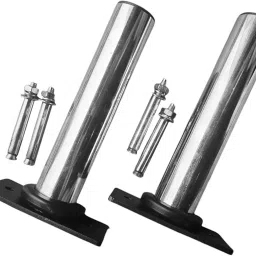 JAZZY PEARLS® 2 Pieces Wall Mounted Weight Plate Holder Heavy Duty Saving Space Attachment-Sporting Goods-Fitness Running & Yoga-Strength Training-Weight Storage image 1