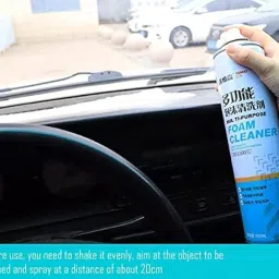 Foaming Car Interior Cleaner Spray Multipurpose Foam Cleaner for Car Seats Dashboard Exterior Interior Sofa Shoes and Home Cleaning Powerful Deep Cleaning Spray-G-2553 image 4