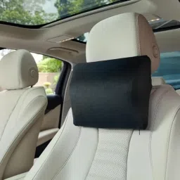 switch-off Travel Neck Band |56-58 Density Memory Foam| Imported Velvet Fabric| Adjustable Velcro Press Locks image 1