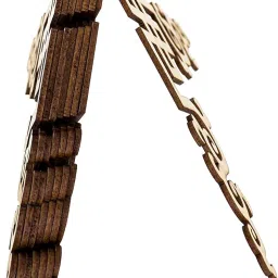 Haoser Unfinished Wood Crafts Coner for Frame Decor|DIY Corner Design Cutouts Pine Board Wood Materials (4.5 inch) DIY Wall Decoration Item Used for Painting and Arts & Crafts Work (Set of 8) image 3