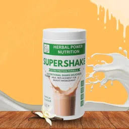 Herbal Power Supershake | 500g Pack | Vanilla Flavour image 1