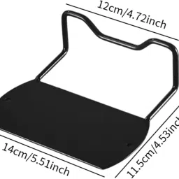 TRENDYNEST 2Pcs Mattress Slide Stopper Keep Mattress from Sliding Mattress Retainer Bar Black 5Cm | Mattress Pads & Feather Beds | Bedding | Home & Garden image 1