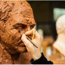 Terracotta Clay for Modelling, Sculpting & Pottery, Eco- Friendly Filtered & Cleaned Natural Clay for Artwork, Sadiron Clay/Kaliman Mud (2kg) image 3